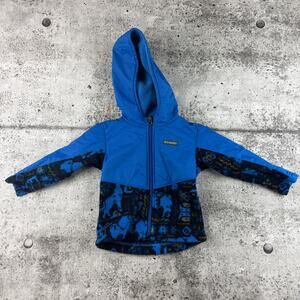 Columbia Kids Jacket 18-24 Months Animal Print Wolfs Bison